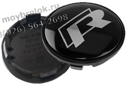 Колпачки в диск Фольксваген R-line 65/59 мм / (кат.3B7601171), пассат гольф 65/59 мм - фото 21049