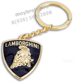 Брелок Ламборгини для ключей золотой - фото 21408