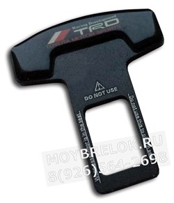 Заглушки Тойота TRD ремня безопасности, пара (Т-тип, металл) - фото 23233