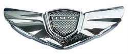 Эмблема Хендэ Genesis капот / багажник хром, без окантовки - фото 23872