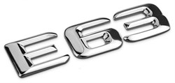 Эмблема Мерседес E63 на багажник - фото 24184