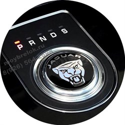 Накладка Ягуар кнопка переключения передач (черн.) - фото 24875