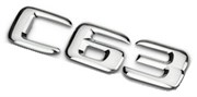 Эмблема Мерседес C63 на багажник