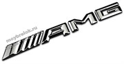 Эмблема Мерседес AMG на багажник (рестайл)