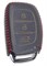 Чехол для смарт ключа Киа кожаный 3 кнопки, ix25 серия, черный - фото 16715