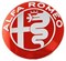 Эмблема Альфа Ромео 75 мм капот, багажник, (металл) - фото 20051