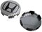 Колпачки в диск Хонда (69/65 мм) серые эмблема плоская / (кат.44732-S9A-A00) - фото 22332