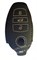 Чехол для смарт ключа Фольксваген Touareg кожаный 3 кнопки, черный - фото 23993