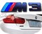 Эмблема БМВ M3 багажник (черн.металл) - фото 25621